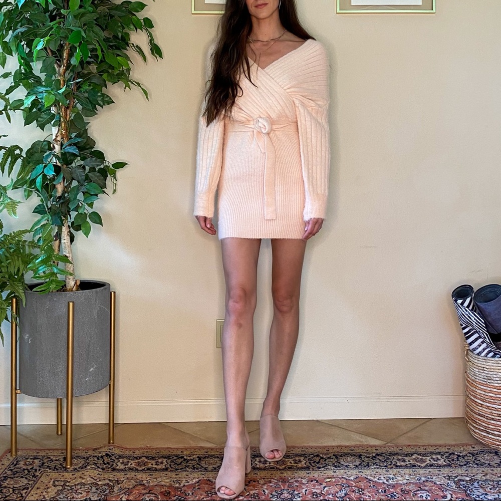 Storets belted sweater dress